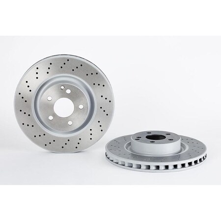 Brembo Brake Rotor / Uv Coated / Hc, 09.A732.11 09.A732.11